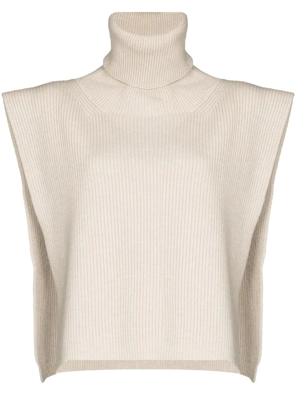 Buy 🔔 Rollneck Ribbed-knit Knitted Top By Totême 🤩