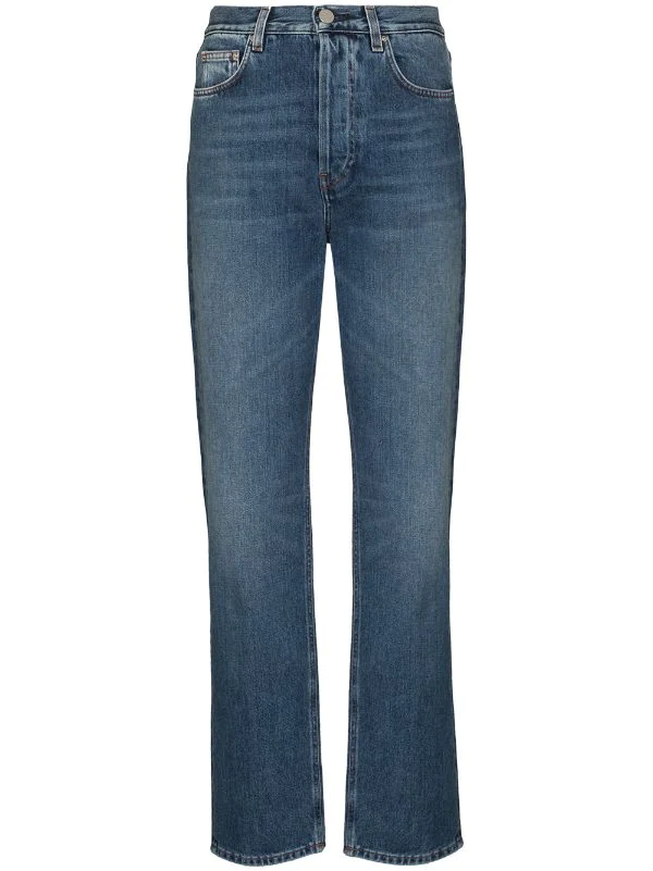 Deals 😉 High-waist Straight-leg 👖 Jeans By Totême 🧨