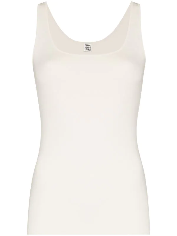 Cheap 🥰 Scoop-neck Tank Top By Totême ⌛