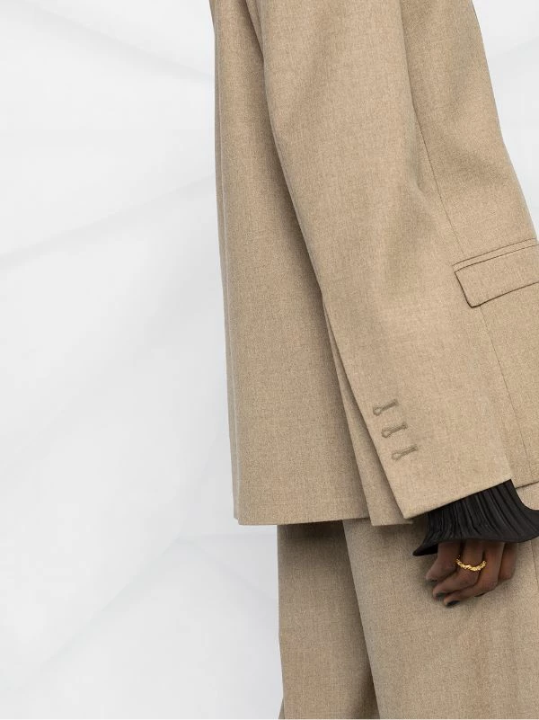 Hot Sale 🎉 Single-breasted Blazer Jacket By Totême ✔️ 5 Hot Sale 🎉 Single-breasted Blazer Jacket By Totême ✔️ - Image 5