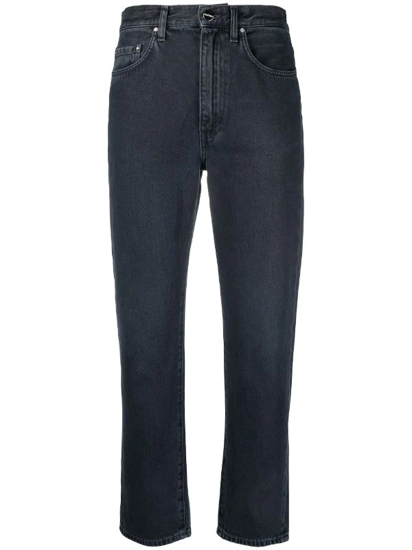 Budget 😉 Cropped Slim-fit 👖 Jeans By Totême 🔥