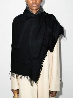 Wholesale 🎁 Monogram Fringed Travel Scarf By Totême 🧨 -Totême sale2022 16220653 34175629 600