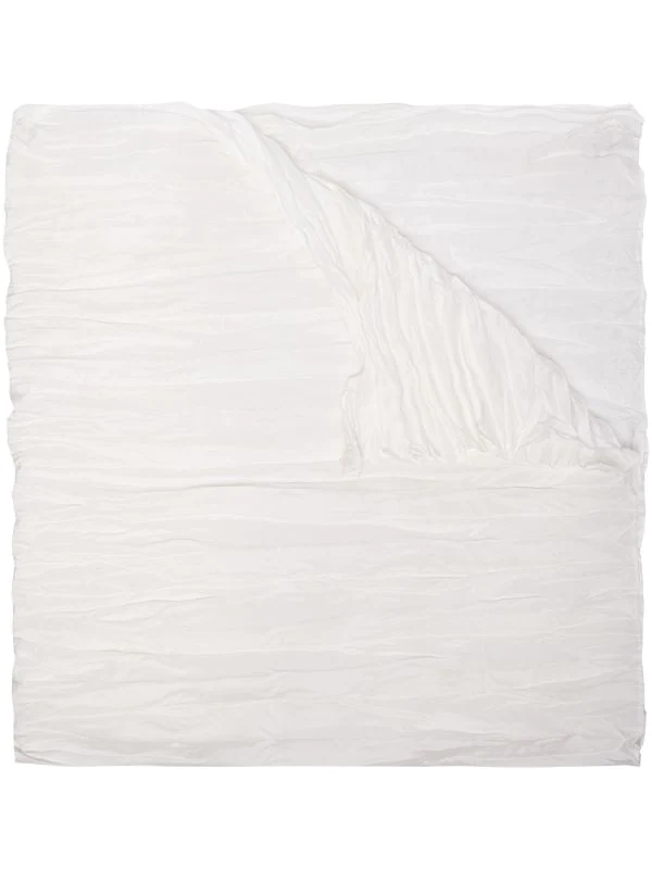 Top 10 ⭐ Crinkled-effect Silk Scarf By Totême 🔔