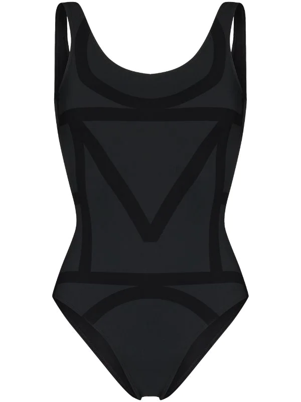 Cheapest 👍 Monogram-print 🩱 Swimsuit By Totême ❤️