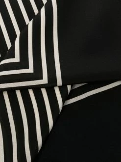 Coupon 😀 Stripe-print Silk Scarf By Totême 👏 -Totême sale2022 16480102 31998137 600