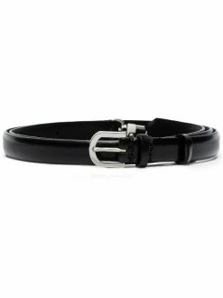 Best Sale 🔥 Double-clasp Leather Belt By Totême 🔥