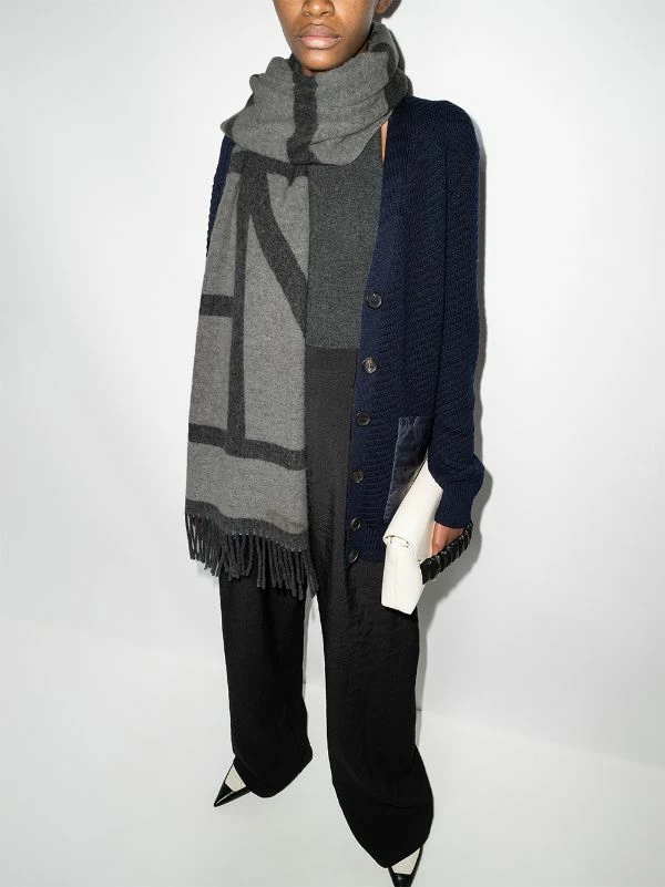 Coupon ✨ Large Monogram Scarf By Totême 💯 2 Coupon ✨ Large Monogram Scarf By Totême 💯 - Image 2