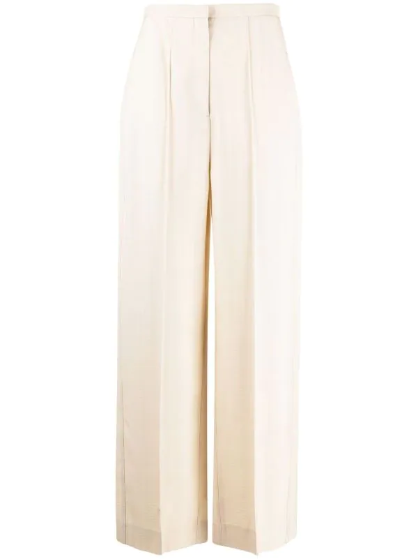 Hot Sale 🥰 Pine High-waisted Trousers By Totême ⌛