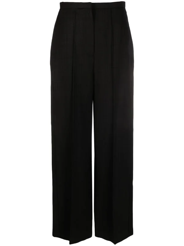 Coupon 👍 Wide-leg Suit Trousers By Totême ⭐