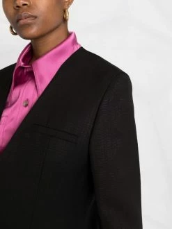 Best deal 🎉 V-neck Blazer By Totême ⌛ -Totême sale2022 16677551 32687046 600