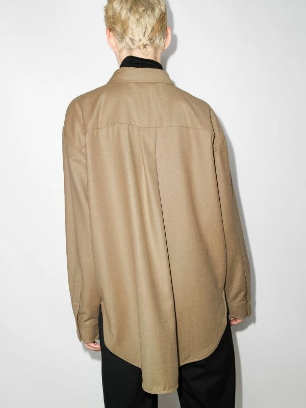 Cheapest 👍 Dropped Shoulders Flannel 👕 Shirt By Totême 🔔 3 Cheapest 👍 Dropped Shoulders Flannel 👕 Shirt By Totême 🔔 - Image 3