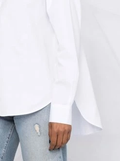 Budget 🥰 ( Positively Conscious ) Low-back Cotton 👕 Shirt By Totême 👍 -Totême sale2022 16823484 33334826 600