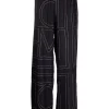 Hot Sale 😉 ( New Season ) Monogram Silk Pyjama Bottoms By Totême 🔥