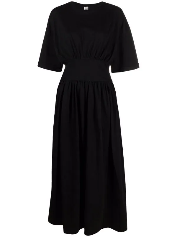 Deals ❤️ ( Positively Conscious ) Organic Cotton Maxi 👗 Dress By Totême 🤩