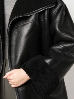 Best Sale 🔔 Oversized Shearling-trim Jacket By Totême 🌟 -Totême sale2022 17241811 35287131 600