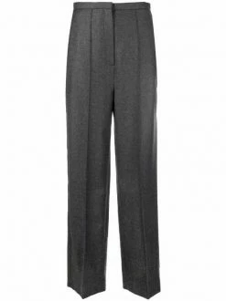 Promo 🎁 High-waisted Wool Trousers By Totême 🔥