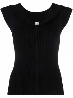 Wholesale 🎉 Cap-sleeve V-neck Top By Totême ❤️