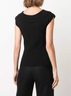 Wholesale 🎉 Cap-sleeve V-neck Top By Totême ❤️ -Totême sale2022 17243122 35306503 600