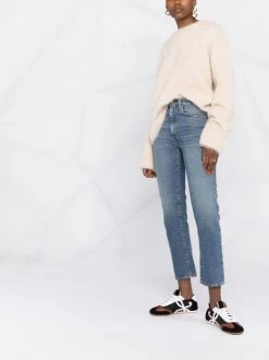 Discount 🎁 High-waisted Cropped 👖 Jeans By Totême 💯 -Totême sale2022 17264871 35375935 600