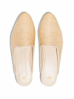 Promo ✔️ ( New Season ) Interwoven Raffia Mules By Totême ✔️ -Totême sale2022 17270632 39233052 600