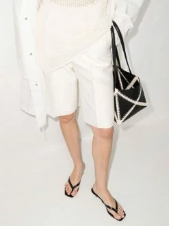 Best reviews of 🎁 ( New Season ) Kitten Heel 40mm Flip-flops By Totême 🎉 -Totême sale2022 17271619 39237353 600