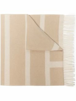 New 😍 ( New Season ) Large Monogram Scarf By Totême ⭐