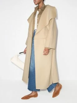 Promo 🎁 ( New Season ) Signature Open Front 🧥 Coat By Totême 😍 -Totême sale2022 17547572 37564727 600