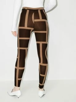 Coupon 😉 ( New Season ) High-waisted Monogram Leggings By Totême 🎁 -Totême sale2022 17548274 37346794 600