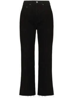 Best reviews of 👏 ( New Season ) Cropped Straight-leg 👖 Jeans By Totême 🧨