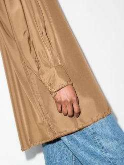 Best Sale ⌛ ( New Season ) Embroidered-edge Silk 👚 Shirt By Totême 😉 -Totême sale2022 17563785 39046170 600