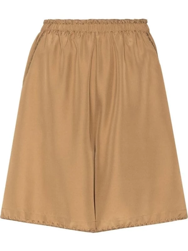 Brand new ✔️ ( New Season ) Whipstitch Silk High-waisted Shorts By Totême 🔥 1 Brand new ✔️ ( New Season ) Whipstitch Silk High-waisted Shorts By Totême 🔥