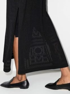 Flash Sale 😀 ( New Season ) Monogram Pointelle 👗 Dress By Totême 🎉 -Totême sale2022 17566210 39247585 600