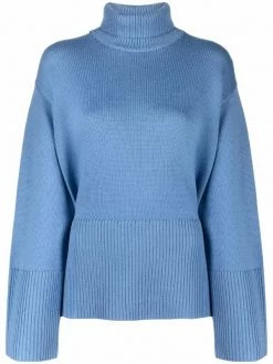 New 👍 ( New Season ) Side Slits Roll Neck Jumper By Totême 💯