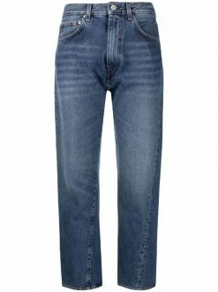 Best Pirce 🔥 Straight-legged Cropped 👖 Jeans By Totême 🛒