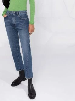 Best Pirce 🔥 Straight-legged Cropped 👖 Jeans By Totême 🛒 10 Best Pirce 🔥 Straight-legged Cropped 👖 Jeans By Totême 🛒 -Totême sale2022 17622356 36750102 600