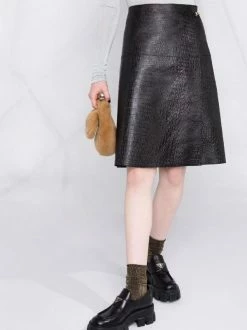 Promo 😍 ( New Season ) Crocodile-effect Wrap Leather 👗 Skirt By Totême 👍 10 Promo 😍 ( New Season ) Crocodile-effect Wrap Leather 👗 Skirt By Totême 👍 -Totême sale2022 17623244 36768277 600