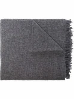 Best deal 🧨 ( New Season ) Cashmere Fringed Scarf By Totême 🤩