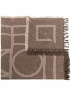 Wholesale 😉 ( New Season ) Large Monogram Scarf By Totême ⌛