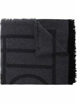 Best Pirce 😀 ( New Season ) Large Monogram Scarf By Totême 🎉