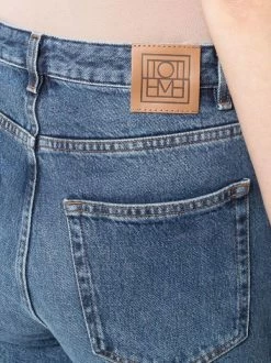 Best reviews of 😍 ( New Season ) Organic Cotton Cropped Flared 👖 Jeans By Totême 😉 -Totême sale2022 17645113 36979547 600