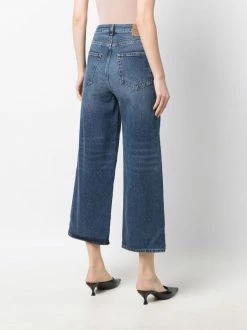 Best reviews of 😍 ( New Season ) Organic Cotton Cropped Flared 👖 Jeans By Totême 😉 -Totême sale2022 17645113 36979549 600