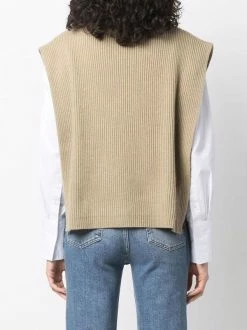 Coupon 😀 ( New Season ) Ribbed-knit Roll-neck Vest By Totême 😀 -Totême sale2022 17646781 36922927 600