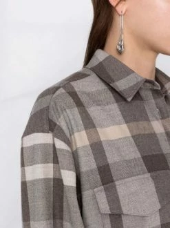 Outlet 😀 ( New Season ) Oversized Check 👚 Shirt By Totême ✔️ -Totême sale2022 17648858 36923909 600