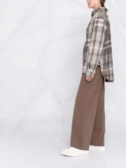 Outlet 😀 ( New Season ) Oversized Check 👚 Shirt By Totême ✔️ -Totême sale2022 17648858 36925452 600