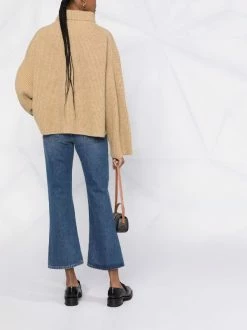 Flash Sale 👍 ( New Season ) Cropped Kick Flared 👖 Jeans By Totême 🎁 -Totême sale2022 17649022 36928498 600