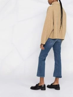 Flash Sale 👍 ( New Season ) Cropped Kick Flared 👖 Jeans By Totême 🎁 -Totême sale2022 17649022 36929108 600