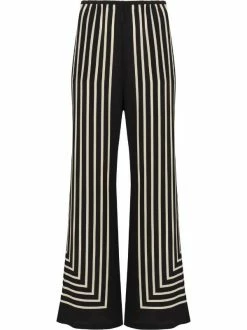 Best Pirce 👍 ( New Season ) Monogram Wide-leg Trousers By Totême 🌟