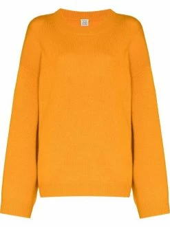 Best deal ❤️ ( New Season ) Crew-neck Long-sleeved Jumper By Totême ⭐