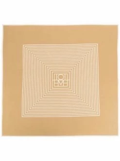 Cheap ⌛ ( New Season ) Geometric Monogram Scarf By Totême 👍 -Totême sale2022 17667982 36978014 600