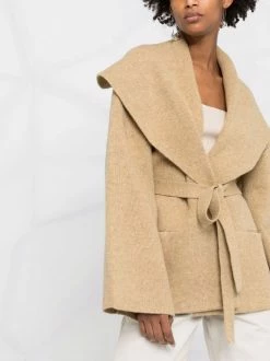 Cheap 🎉 ( New Season ) Oversized Lapels Belted Cardigan By Totême 🥰 -Totême sale2022 17668567 36983574 600